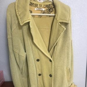 Free people/ we the free jacket/blazer new without tags